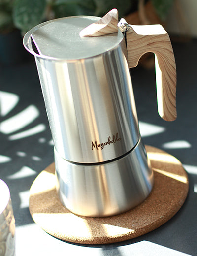 Produktimagebild Morgenheld Espressokocher STYLE für einen perfekten Start in den Tag