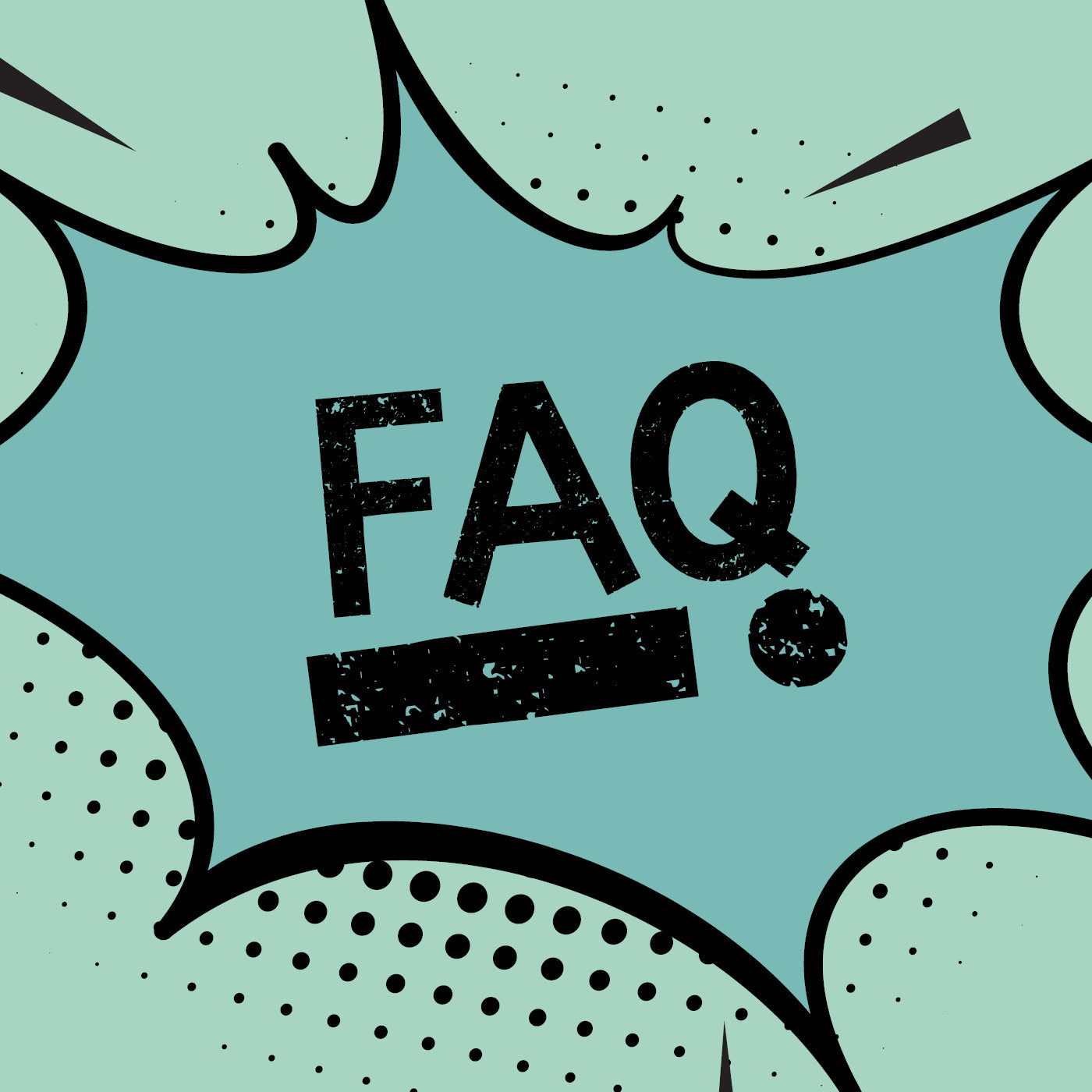 Morgenheld Icon im comic Style für den Bereich FAQ