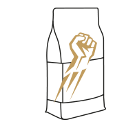 Morgenheld Icon für Superkraft aus Kaffeesaft